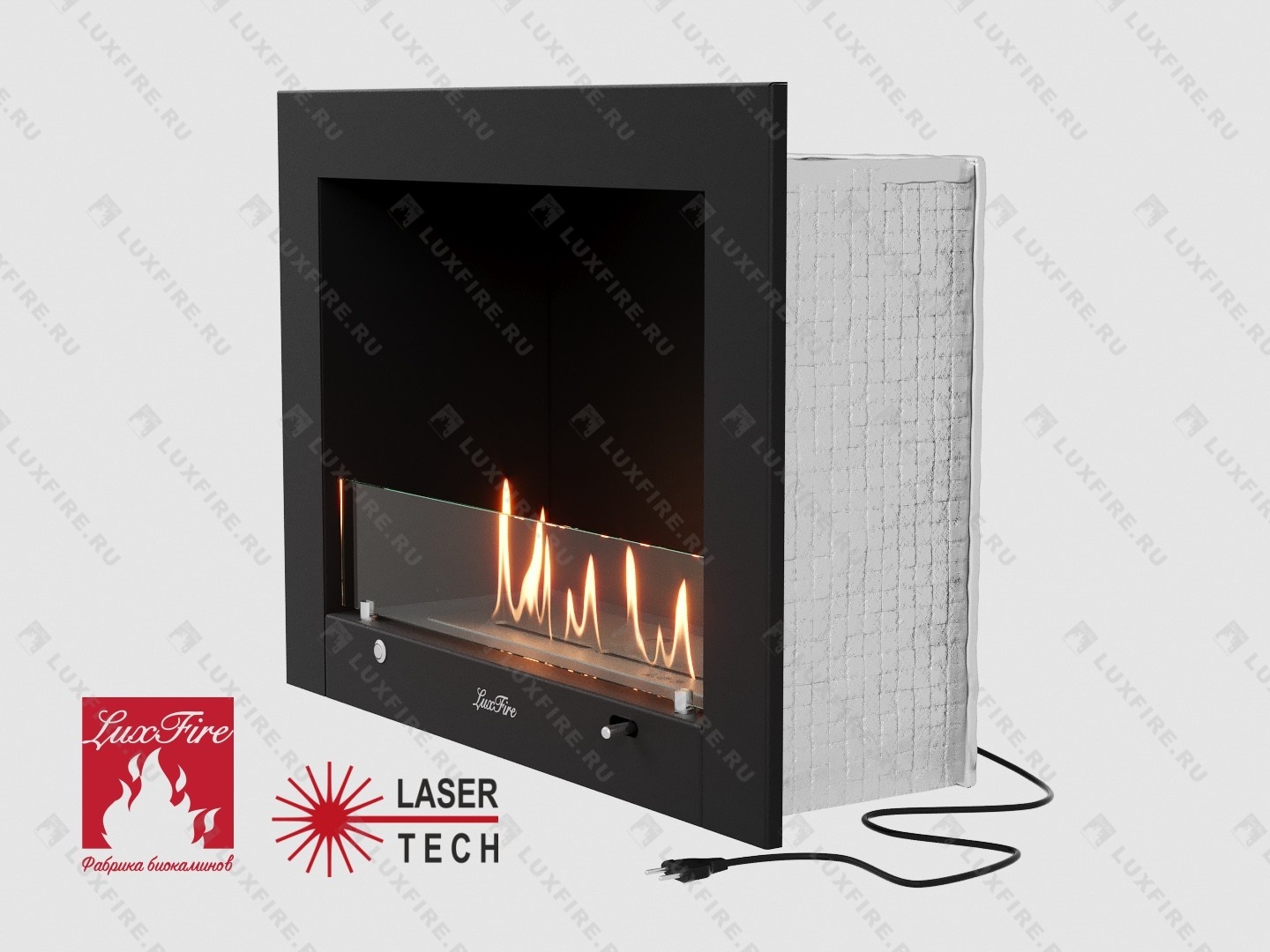 Портальный полуавтоматический биокамин Lux Fire "Фаер Бокс 3 - 25.5"
