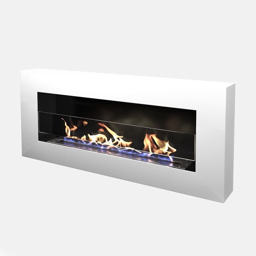 Биокамин "Русский огонь" Блонд 1200N настенный с защитным и декоративным стеклом