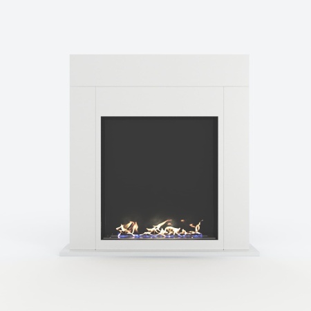 Биокамин "Русский огонь" Токио белый по цене 44 000 руб.