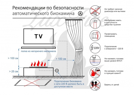 Автоматический биокамин Lux Fire Smart Flame 1800 Black Автоматический биокамин Lux Fire Smart Flame 1800 Black по цене