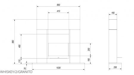 Биокамин WHISKEY 2, TUV белый Биокамин WHISKEY 2, TUV белый по цене 44 800 руб.