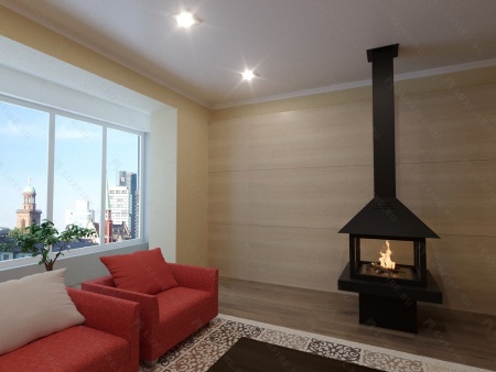 Островной биокамин Lux Fire Куб 850 Островной биокамин Lux Fire Куб 850 по цене 391 133 руб.