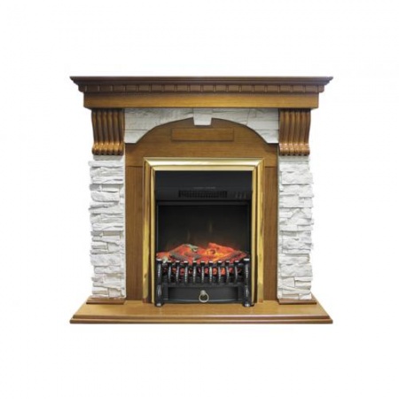 Dublin арочный сланец белый (дуб)+Majestic FX Black