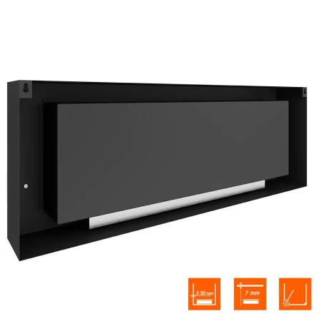 Биокамин SteelHeat WALL ONE 1200 LITE черный, стекло Биокамин SteelHeat WALL ONE 1200 LITE черный, стекло по цене 40 110 руб.