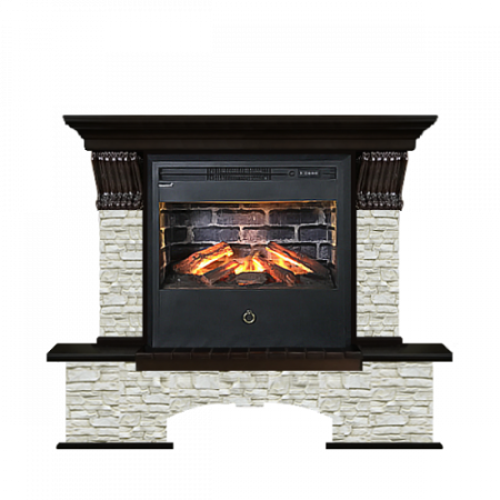 Бостон грот однотонный (венге)+Samba 3D